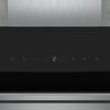 Siemens LC91KWP60I iQ700 wall-mounted cooker hood 90 cm clear glass black  printed - Aditya Retail